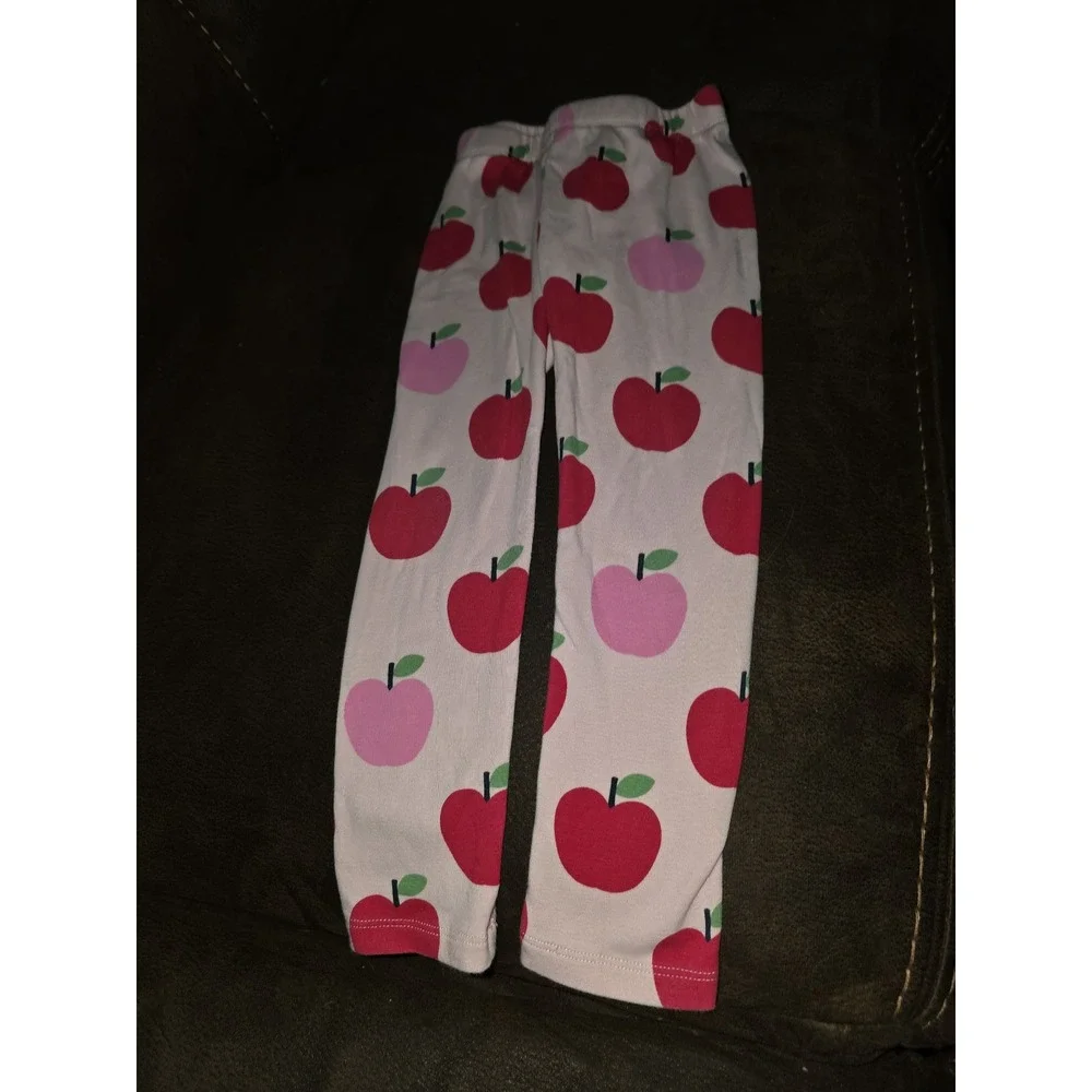 Gymboree back to school classroom cutie apple‎ top and leggings size 4t